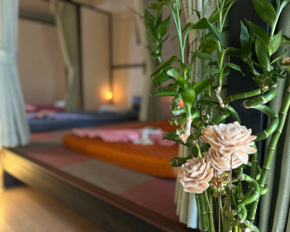 茨城県笠間市押辺・岩間のタイ古式マッサージ・ペッブリーの店内